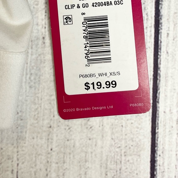 6/$20   Bravado! BASICS Clip & Go Pumping Accessory - White - Picture 12 of 13